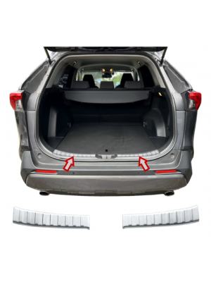 Vnitřní ochranná lišta do kufru Toyota RAV4 (2018+) / Suzuki Across (2020+) - matná